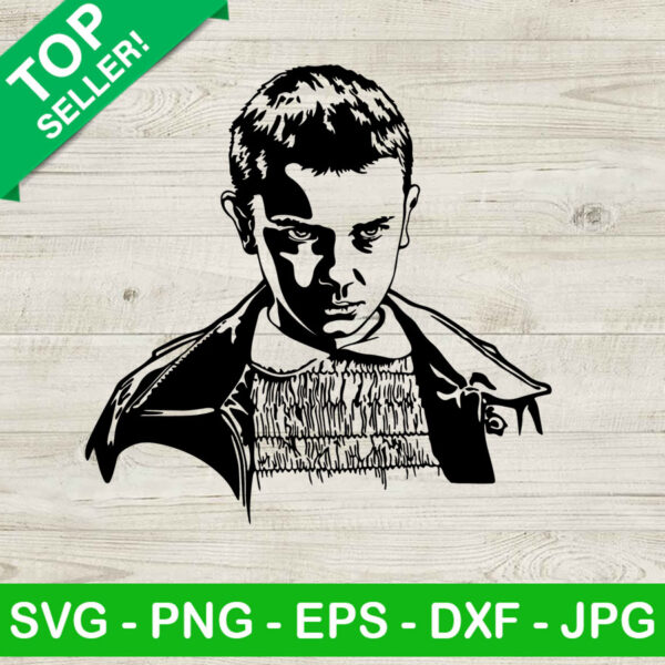 Eleven Stranger Things SVG, Stranger Things Character SVG, Eleven SVG
