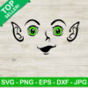 Elf boy face SVG, Elf face SVG, Elf boy SVG