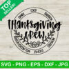 Family Thanksgiving crew SVG, Thanksgiving Family SVG, Thanksgiving Crew SVG