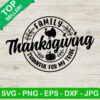 Family thanksgiving thankful for my tribe SVG, Turkey Pumpkin SVG, Thanksgiving Family SVG