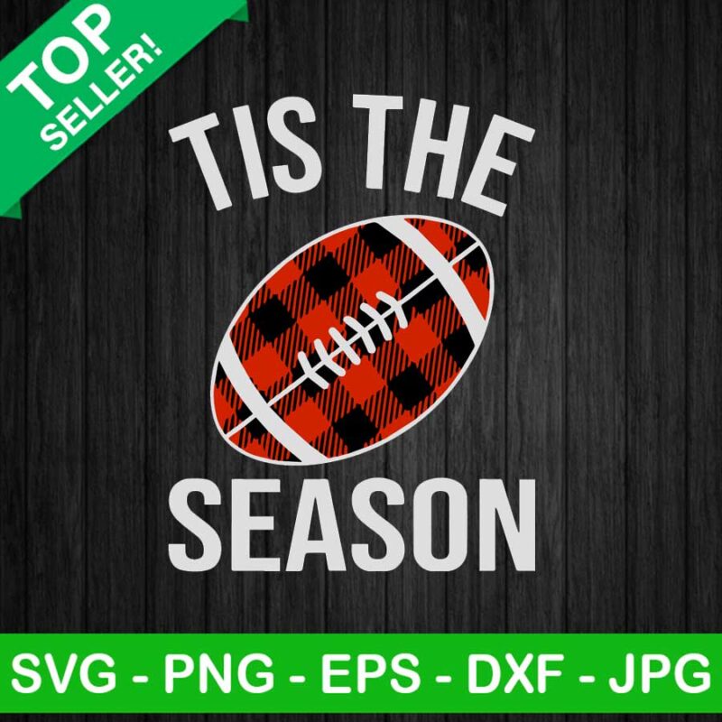 Football christmas tis the season SVG, Christmas SVG, Football season SVG