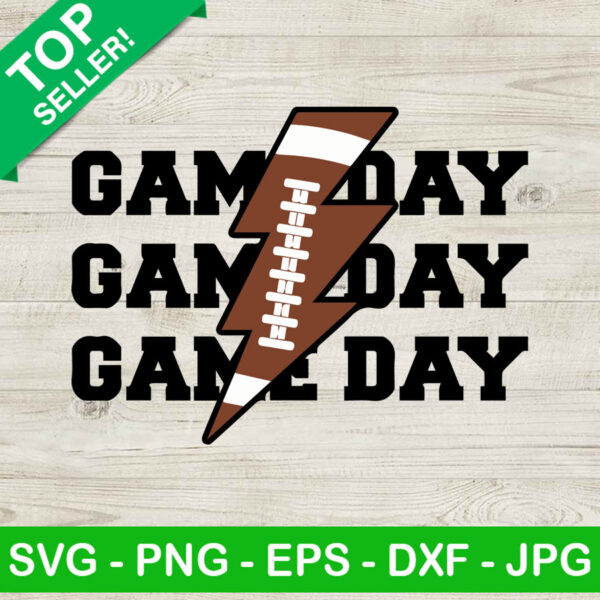 Football gameday SVG, Game day football SVG, Game day SVG