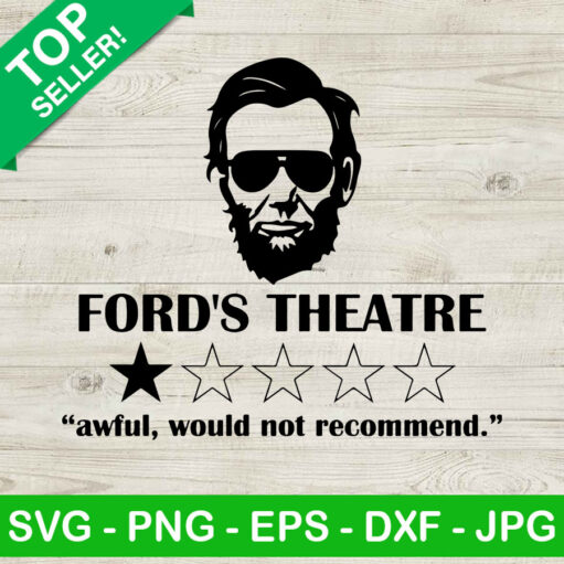 Fords theatre rating SVG