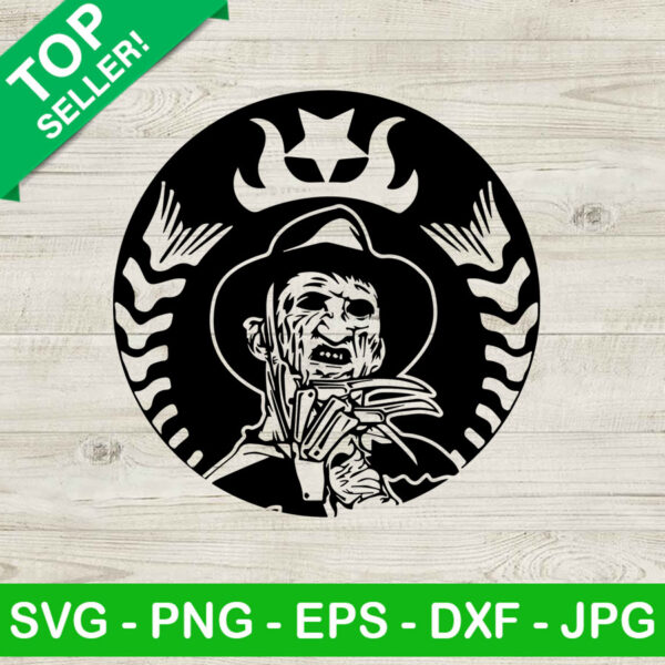Freddy Frueger Starbuck Logo SVG, Starbuck Logo SVG