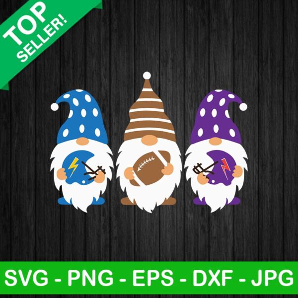 Gnome Football Logo SVG, Football Gnome SVG, Sports Gnome SVG