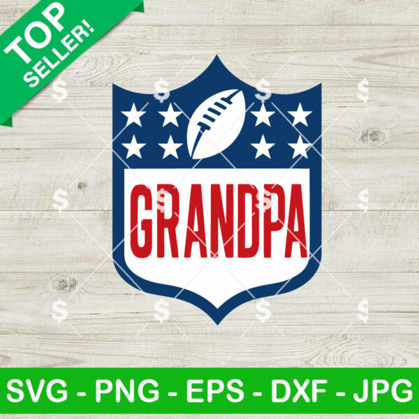 Grandpa NFL Logo SVG