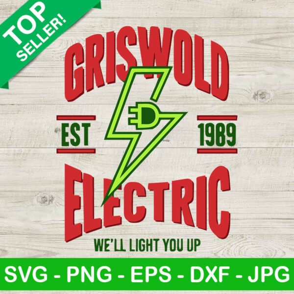 Griswold electric christmas SVG, Griswold electric SVG, Christmas movie SVG