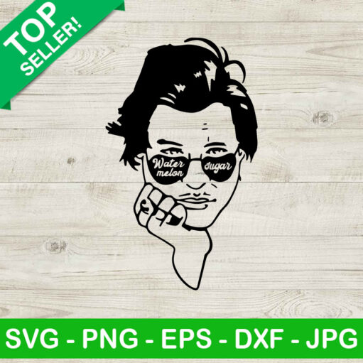 Harry Styles Face SVG Water Melon Sugar SVG