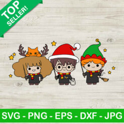 Harry potter hermione christmas SVG, Cute Wizards christmas SVG, Hermione christmas SVG