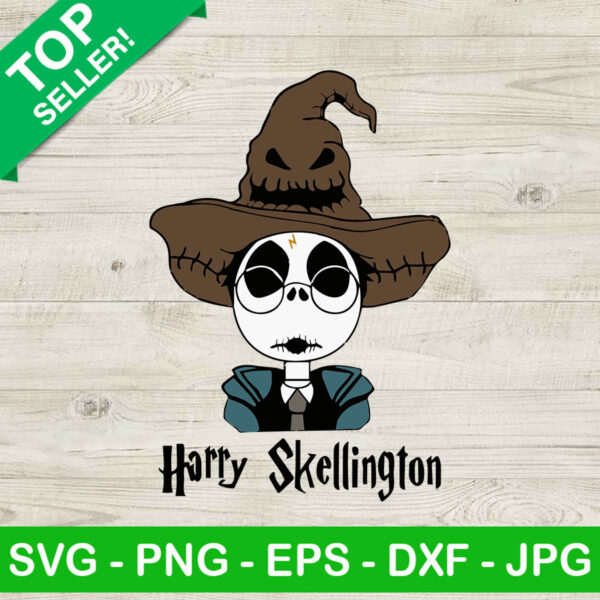 Harry skellington SVG, Jack skellington harry potter SVG, Nightmare before christmas SVG