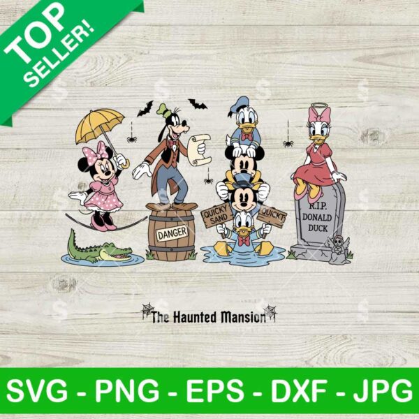 Disney Mouse Haunted Mansion SVG