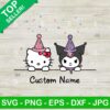 Hello Kitty Kuromi Birthday SVG