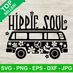 Hippie soul van car SVG, Hippie van car SVG, Hippie soul SVG
