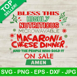 Home Alone Macaroni Cheese Dinner SVG, Home Alone Quotes SVG, Christmas Movies SVG