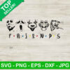 Horror character friends movie SVG, Horror movie face SVG, Pennywise face SVG