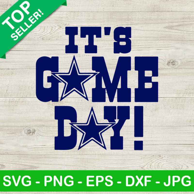 It's game day football SVG, Football cowboys SVG, Dalas cowboys SVG