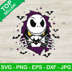 Jack skellington horror face SVG, Jack skellington face SVG, Skellington SVG