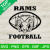 Los Angeles Rams football SVG, Rams football SVG, Los Angeles Rams SVG