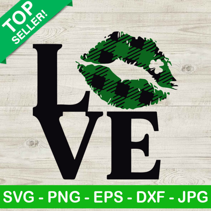 Love buffalo plaid SVG, Love plaid SVG, Valentine SVG