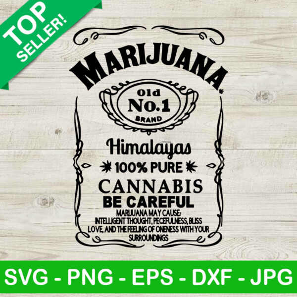 Marijuana SVG, Marijuana Jack Daniel SVG, Cannabis SVG