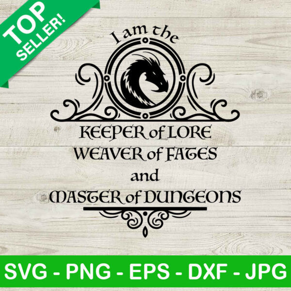 Master Dungeons SVG, Dungeon And Dragon SVG, DD Quotes SVG