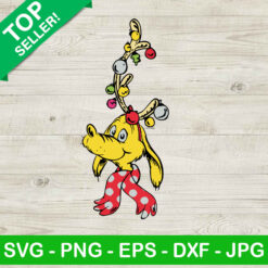 Max the Dog dr seuss SVG, Max grinch dog SVG, Happy wholidays SVG