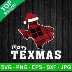 Merry Texmas SVG, Texas Christmas, Texas Merry Christmas Plaid SVG