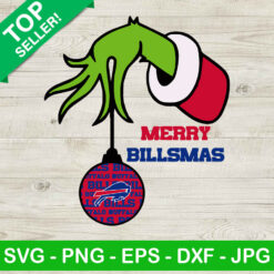 Merry billsmas buffalo bills SVG, Merry christmas buffalo bills SVG, Grinch buffalo SVG