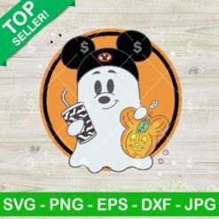 Mickey Mouse Ghost SVG