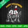 Mickey and minnie mouse halloween costume SVG, Mickey and minnie mouse skeleton, Halloween SVG