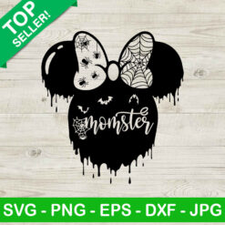 Momster disney SVG, Momster mickey head SVG, Momster halloween SVG