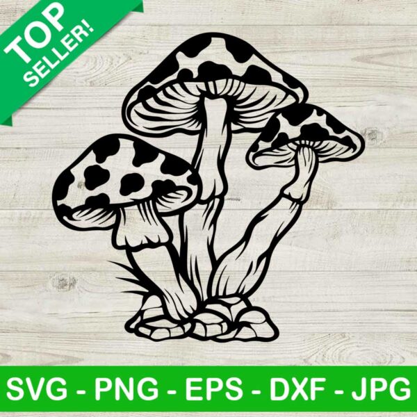 Mushroom SVG, Morel SVG, Mushroom Hunting SVG