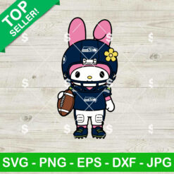 My Melody Seattle Seahawks SVG
