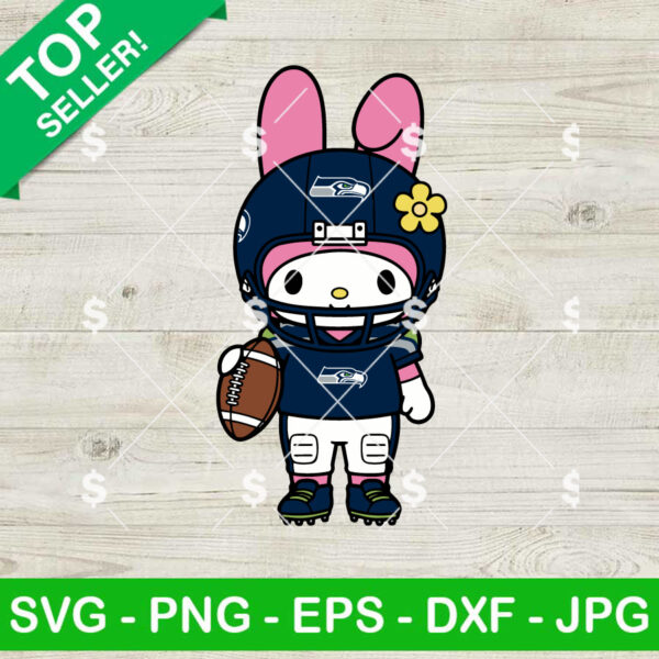 My Melody Seattle Seahawks SVG