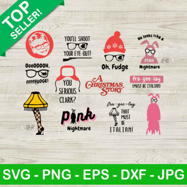 Oh, Fudge A Christmas Story SVG, Oh fudge SVG, Christmas movie SVG