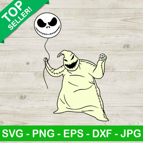 Oogie Boogie And Jack Skellington SVG, Nightmare Before Christmas SVG, Halloween SVG