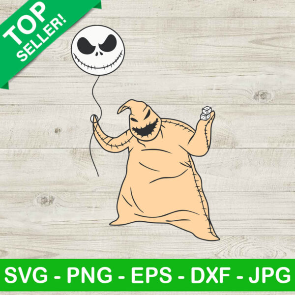 Oogie boogie and jack skellington face SVG, Nightmare Before Christmas SVG, Halloween SVG
