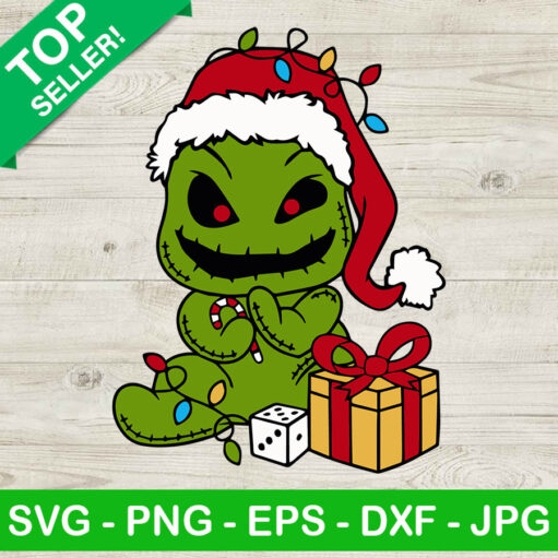 Oogie boogie christmas SVG