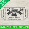Polar express north pole SVG, Polar express train ride SVG, Christmas train ticket SVG
