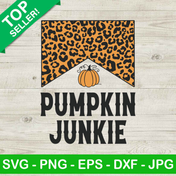 Pumpkin junkie cheetah print SVG, Leopard Pumkin SVG, Cheetah print SVG