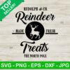 Reindeer north pole CO SVG, Rudolph And Co Reindeer SVG, The North Pole SVG
