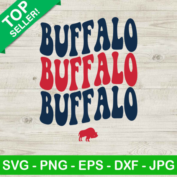 Retro Buffalo Bill SVG, Buffalo Bill SVG, Buffalo Groovy SVG