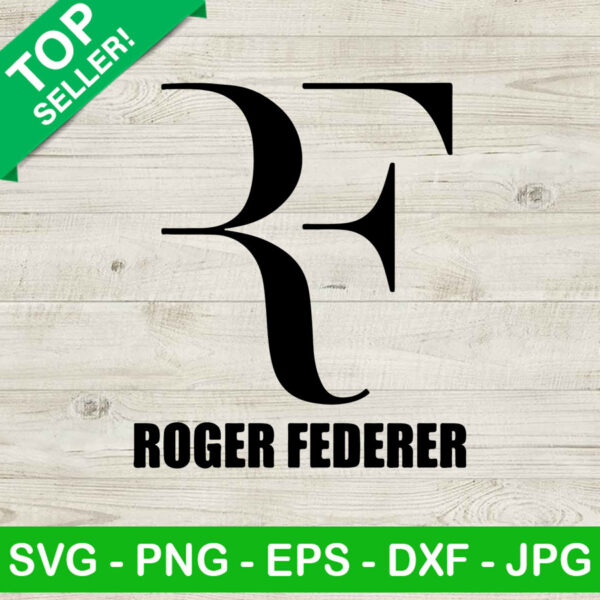Roger feferer RF SVG, RF logo SVG, RF tennis SVG