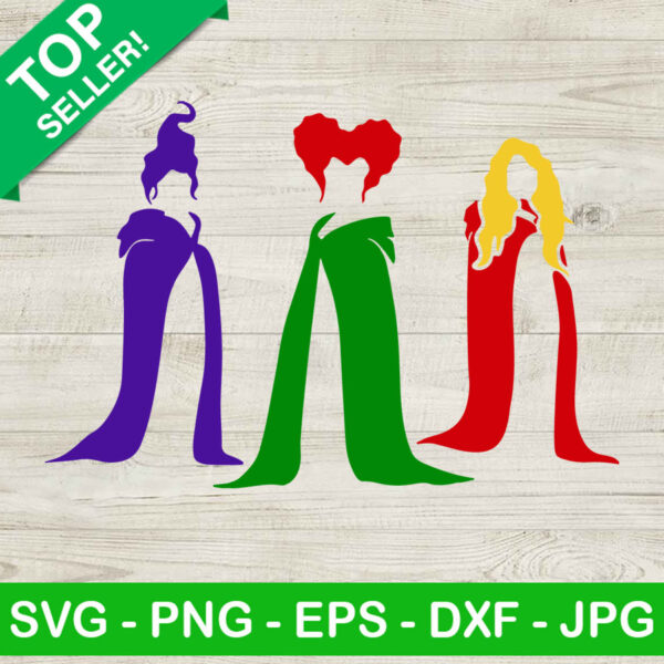 Sanderson sister SVG, Sanderson sister hocus pocus SVG, Sanderson witches SVG