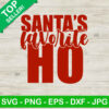 Santa's favorite Ho SVG, Merry Christmas SVG, Santa SVG
