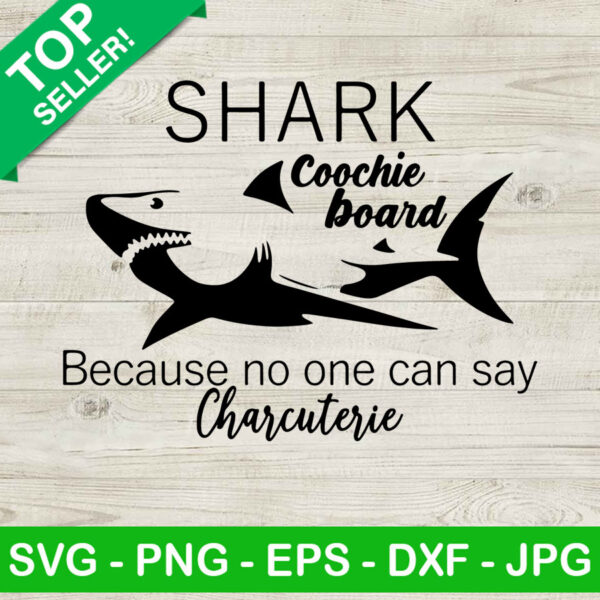 Shark Coochie Board SVG, Papa Shark SVG, Shark Board Quotes SVG