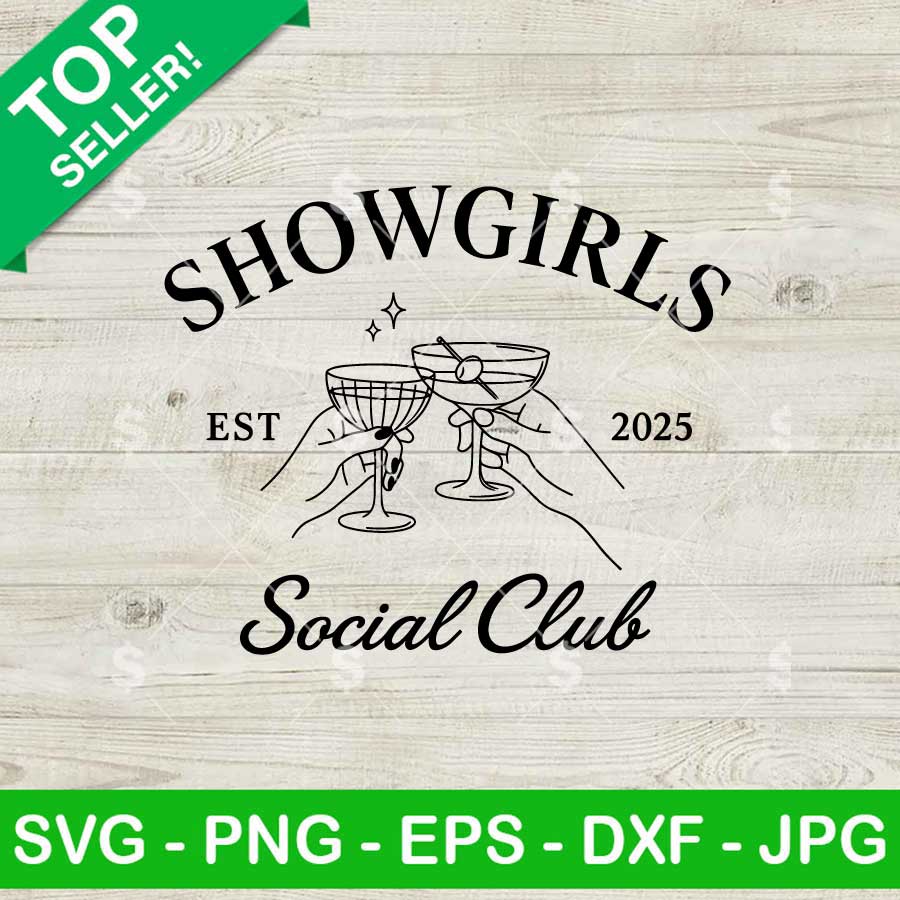 Showgirl Social Club SVG