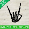 Skeleton Rock Hand SVG, Rock Hand SVG, Skeleton Hand SVG