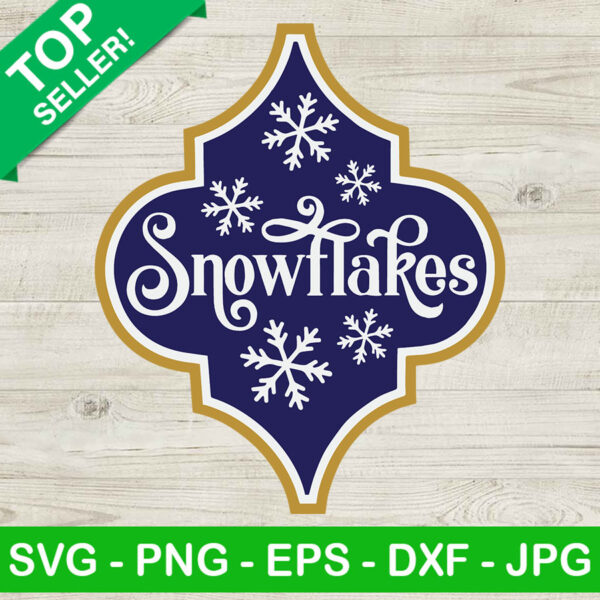 Snowflake Christmas SVG, Snowflake SVG, Merry Christmas SVG