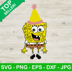 Spongebob Birthday SVG, Happy birthday SVG, Spongebob SVG